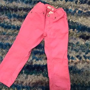 Pink jeans